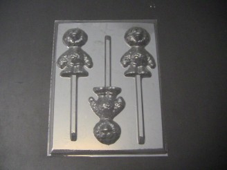 297sp Baby Yellow Chicken Chocolate or Hard Candy Lollipop Mold